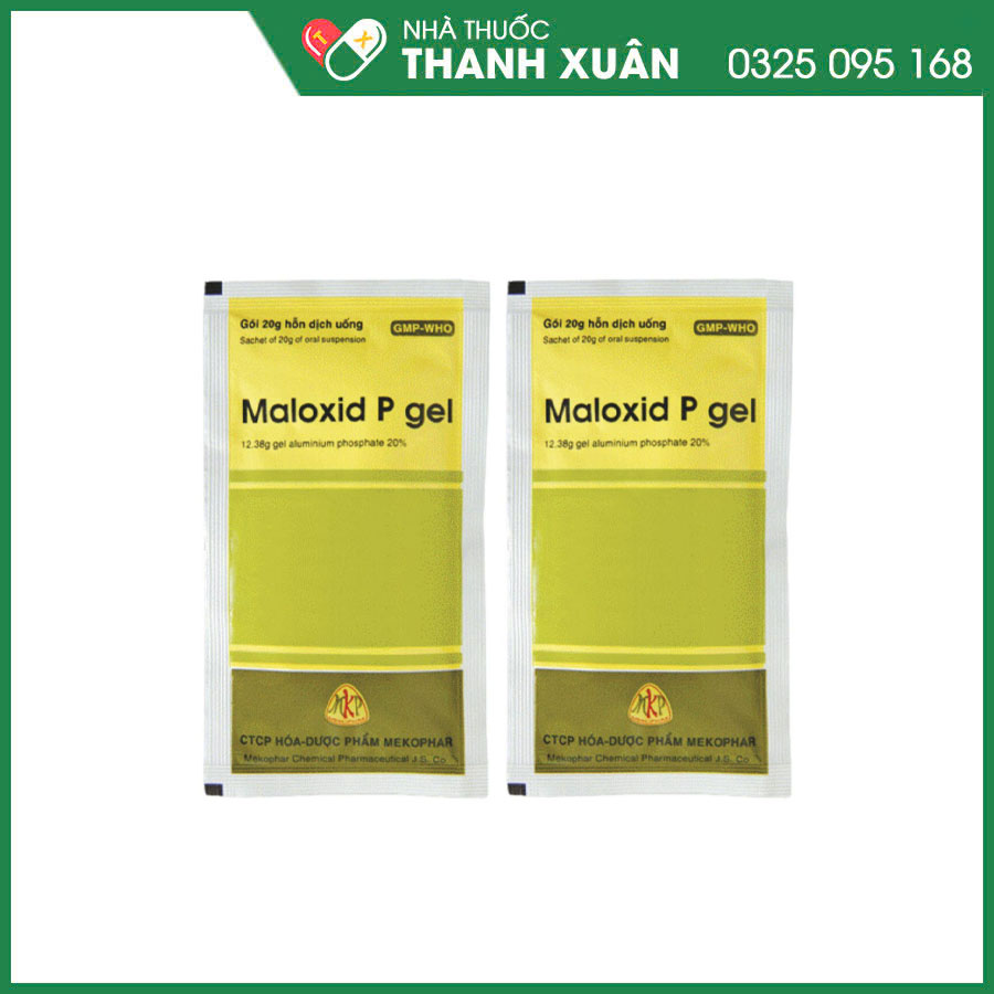 Maloxid P Gel thuốc điều trị viêm thực quản, viêm dạ dày cấp và mạn tính, loét dạ dày - tá tràng